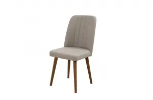 Jedálenský set s rozkladacím stolom a stoličkami (5 kusov) Vina 1005 - Walnut, Cream