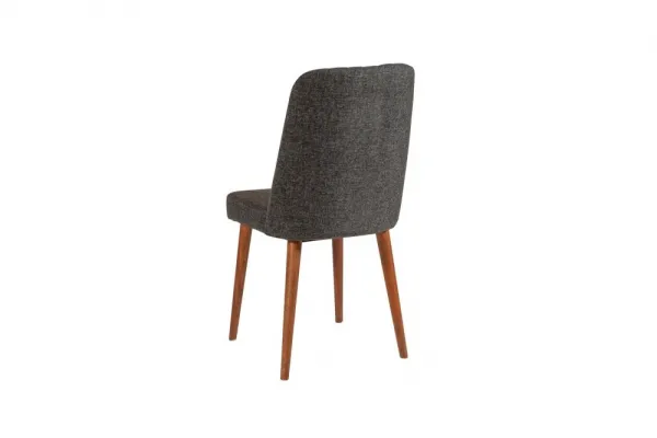 Jedálenský set s rozkladacím stolom a stoličkami (5 kusov) Vina 1053 - Anthracite, Walnut
