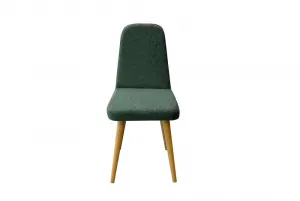 Jedálenský set s rozkladacím stolom a stoličkami (5 kusov) Vina Mini 02 1070 - Oak, Green