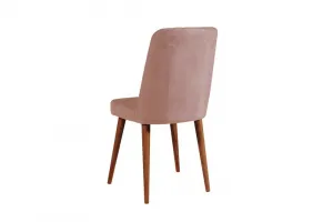 Jedálenský set s rozkladacím stolom a stoličkami (5 kusov) Vina 0900 - Walnut, Stone
