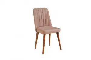 Jedálenský set s rozkladacím stolom a stoličkami (5 kusov) Vina 0900 - Walnut, Stone