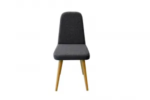 Jedálenský set s rozkladacím stolom a stoličkami (4 kusy) Vina Mini 01 1053 - Oak, Anthracite
