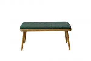 Jedálenský set s rozkladacím stolom a stoličkami (4 kusy) Vina Mini 01 1070 - Oak, Green