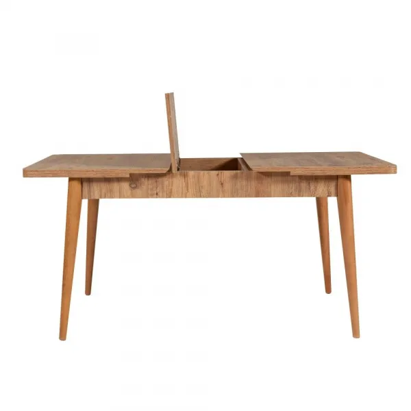 Jedálenský set s rozkladacím stolom a stoličkami (4 kusy) Vina 1053 - 3 - Anthracite, Atlantic