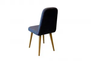 Jedálenský set s rozkladacím stolom a stoličkami (4 kusy) Vina Mini 01 1048 - Oak, Dark Blue