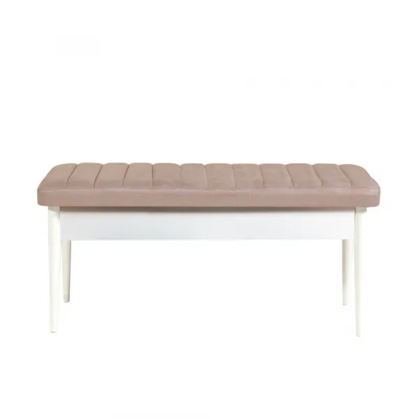 Jedálenský set s rozkladacím stolom a stoličkami (4 kusy) Vina 0900 - White Stone