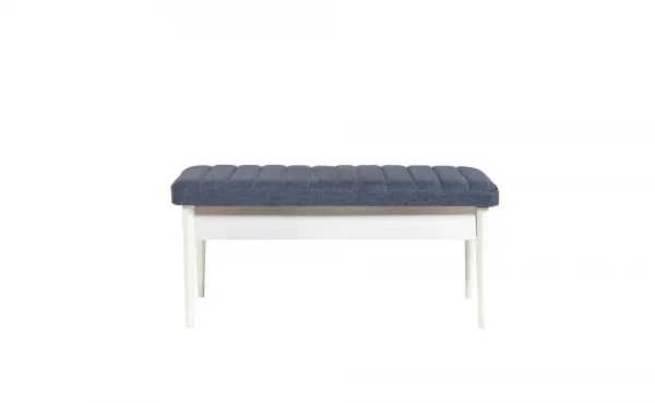 Jedálenský set s rozkladacím stolom a stoličkami (4 kusy) Vina 1048 - Dark Blue, White
