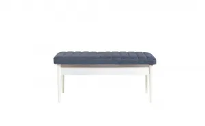 Jedálenský set s rozkladacím stolom a stoličkami (4 kusy) Vina 1048 - Dark Blue, White