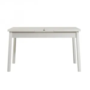 Jedálenský set s rozkladacím stolom a lavicou (3 kusy) Santiago 1053 - White, Anthracite