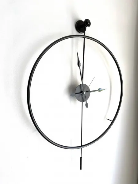 Dekoratívne kovové nástenné hodiny Mclock-00102