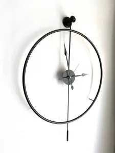 Dekoratívne kovové nástenné hodiny Mclock-00102