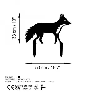 Záhradná dekorácia Fox 01
