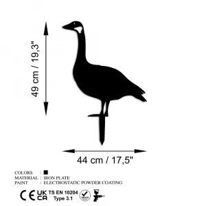 Záhradná dekorácia Goose 01