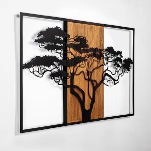 Dekoratívny drevený doplnok na stenu Acacia Tree - 388