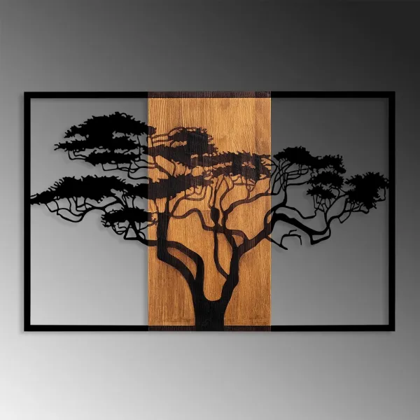 Dekoratívny drevený doplnok na stenu Acacia Tree - 388