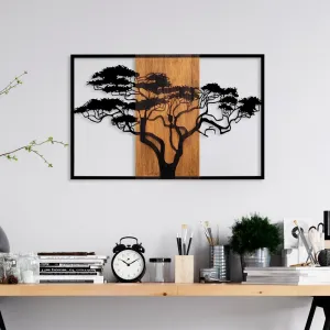 Dekoratívny drevený doplnok na stenu Acacia Tree - 388