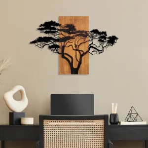 Dekoratívny drevený doplnok na stenu Acacia Tree - 387