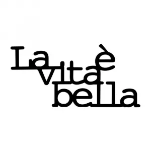 Dekoratívny kovový doplnok na stenu Vita E Bella 1