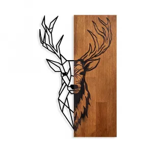 Dekoratívny drevený doplnok na stenu Red Deer 1