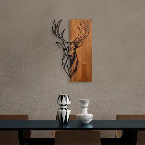 Dekoratívny drevený doplnok na stenu Red Deer 1