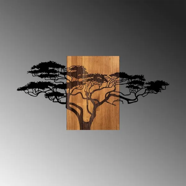 Dekoratívny drevený doplnok na stenu Acacia Tree - 329