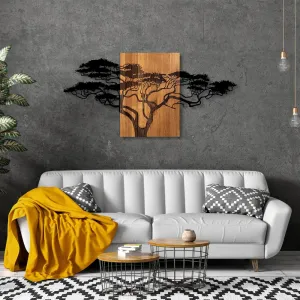 Dekoratívny drevený doplnok na stenu Acacia Tree - 329