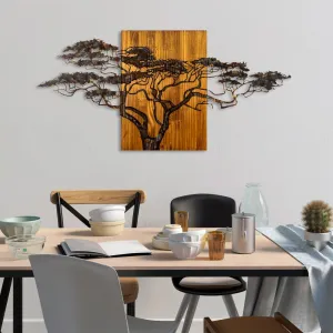 Dekoratívny drevený doplnok na stenu Acacia Tree - 329-A