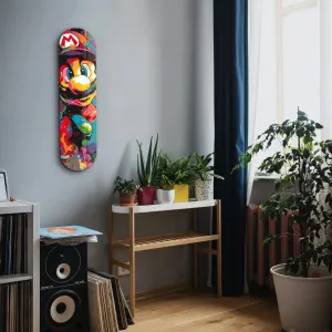 Dekoratívny obraz z tvrdeného skla Mario Fan Art