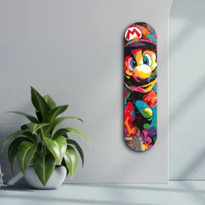 Dekoratívny obraz z tvrdeného skla Mario Fan Art
