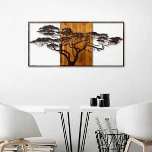 Dekoratívny drevený doplnok na stenu Acacia Tree - 328-A