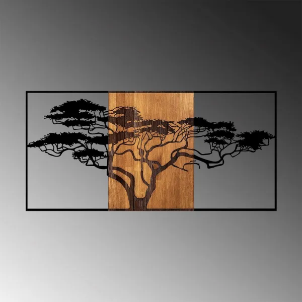 Dekoratívny drevený doplnok na stenu Acacia Tree - 328