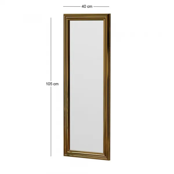Zrkadlo Smooth - Gold