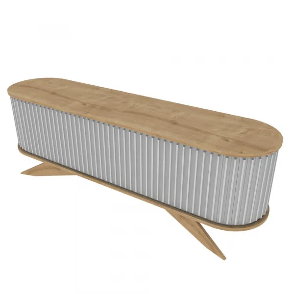 TV stolík Stor - Sapphire, White