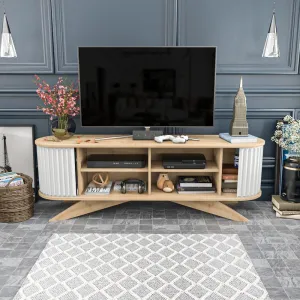 TV stolík Stor - Sapphire, White