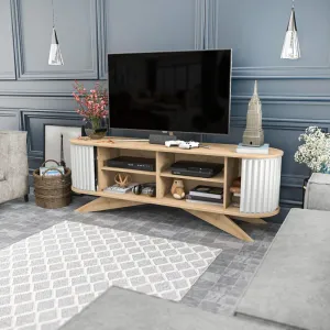 TV stolík Stor - Sapphire, White