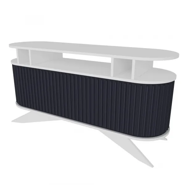 Príborník Stor - White, Anthracite
