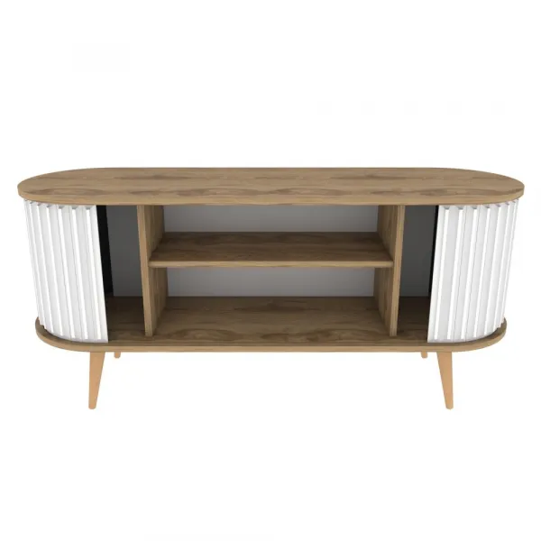 TV stolík Stor - Oud Oak, White