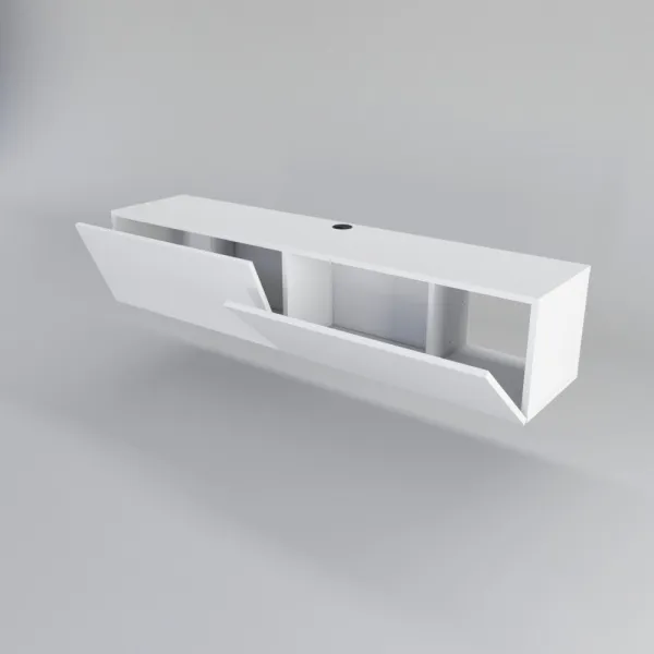 TV stolík Poling - White