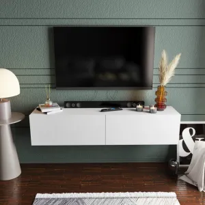 TV stolík Poling - White