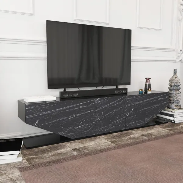 TV stolík Inci - Black