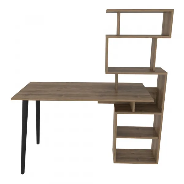 Písací stôl Vina - Walnut