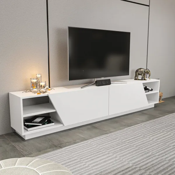 TV stolík Rhodes - White