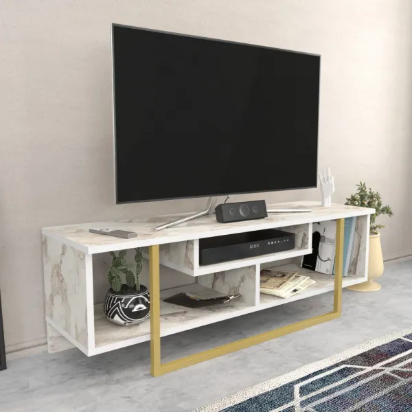 TV stolík Asal 120 - Ephesus, Gold