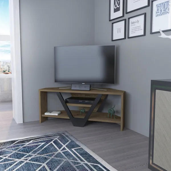 TV stolík Karin - Oud, Black