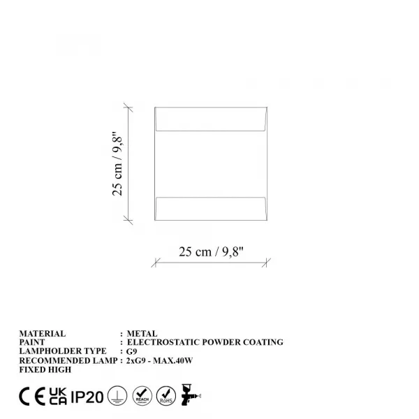 Nástenná lampa Bera - 15301