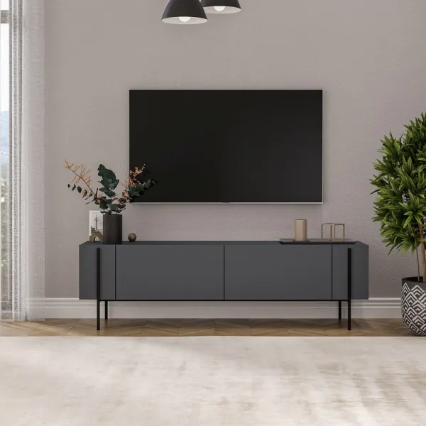 TV stolík Herman - Anthracite