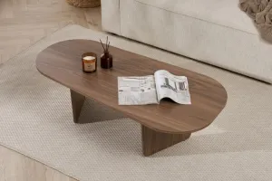 Konferenčný stolík Ovalis - Walnut