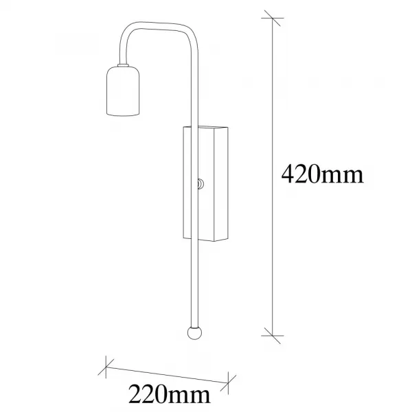 Nástenná lampa Mum - 3501