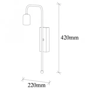 Nástenná lampa Mum - 3501