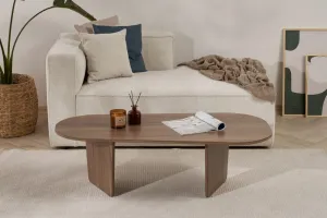 Konferenčný stolík Ovalis - Walnut
